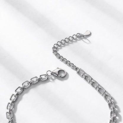 Premium Statement Brilliance: Bold Lab-Grown Emerald Tennis Bracelet | 925 Silver