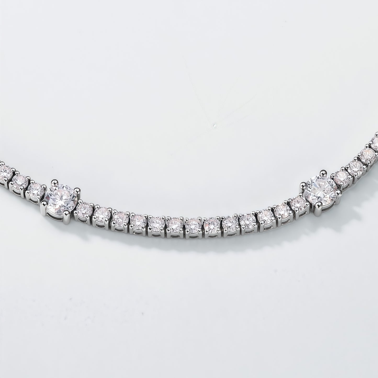 2.7CT Lab-Grown Diamond Tennis Bracelet in PT950 Platinum | Elegant Women's Luxury Bracelet