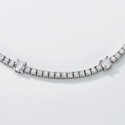 2.7CT Lab-Grown Diamond Tennis Bracelet in PT950 Platinum | Elegant Women's Luxury Bracelet