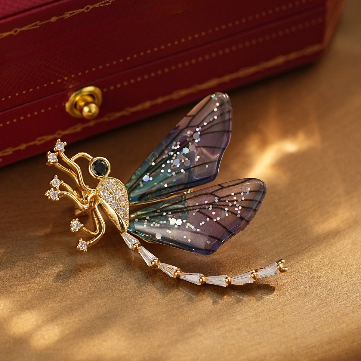 Fairy Dragonfly Brooch